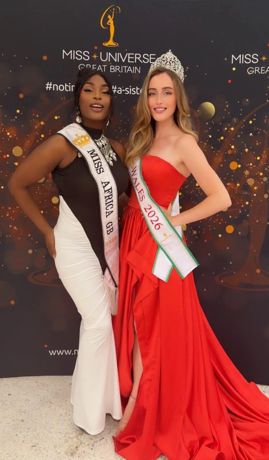 Miss Africa GB at Miss Universe GB Finals 3